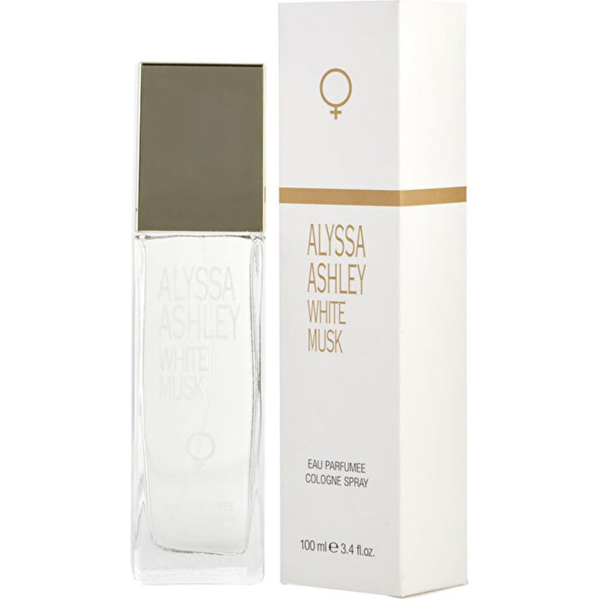 White Musk by Alyssa Ashley 100ml Edt Spray For Womem
