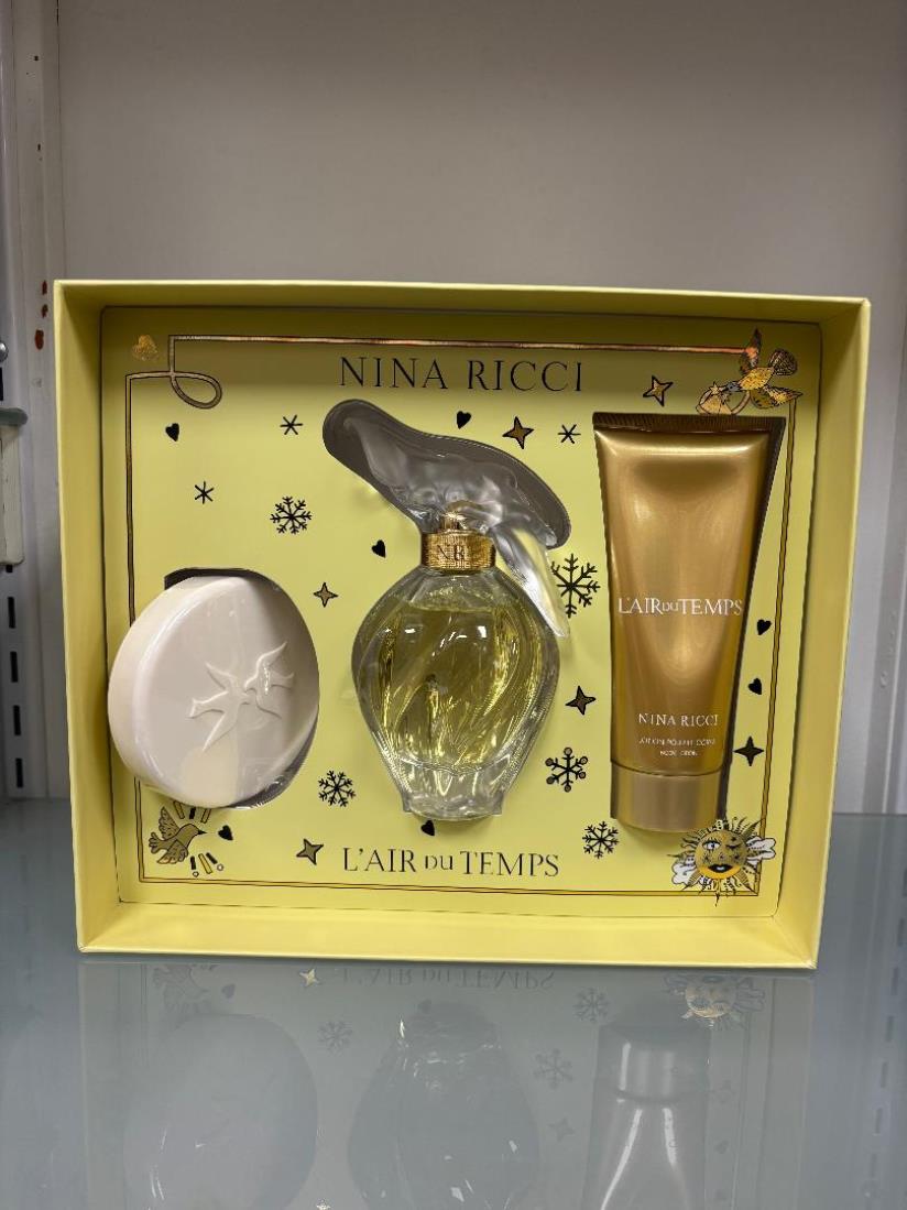Nina Ricci L'Air du Temps 100ml edt spray 3pcs  for women Giftset